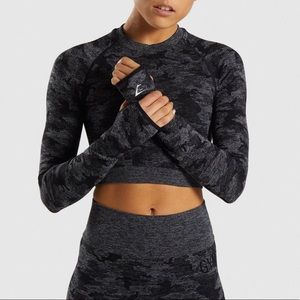 Gymshark cropped long sleeve